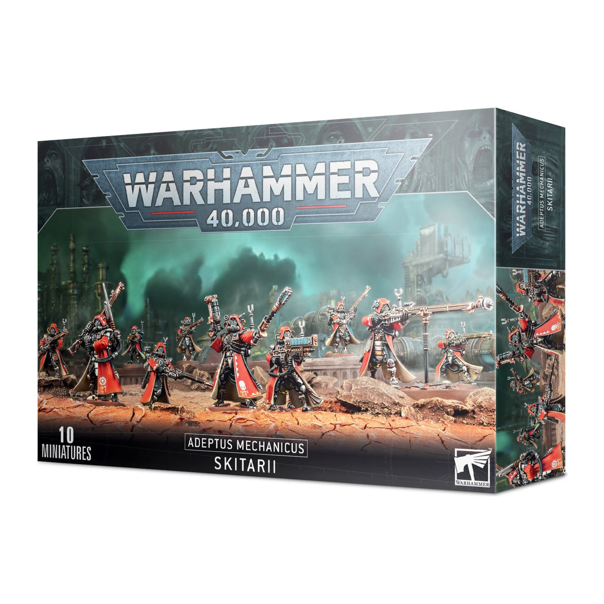 Caixa de miniaturas Warhammer 40.000: Adeptus Mechanicus Skitarii