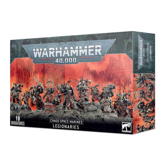 Caixa de miniaturas Warhammer 40.000: Chaos Space Marines Legionaries