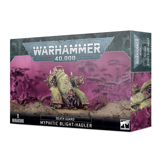 Caixa de miniaturas Warhammer 40.000: Death Guard Myphitic Blight-Hauler