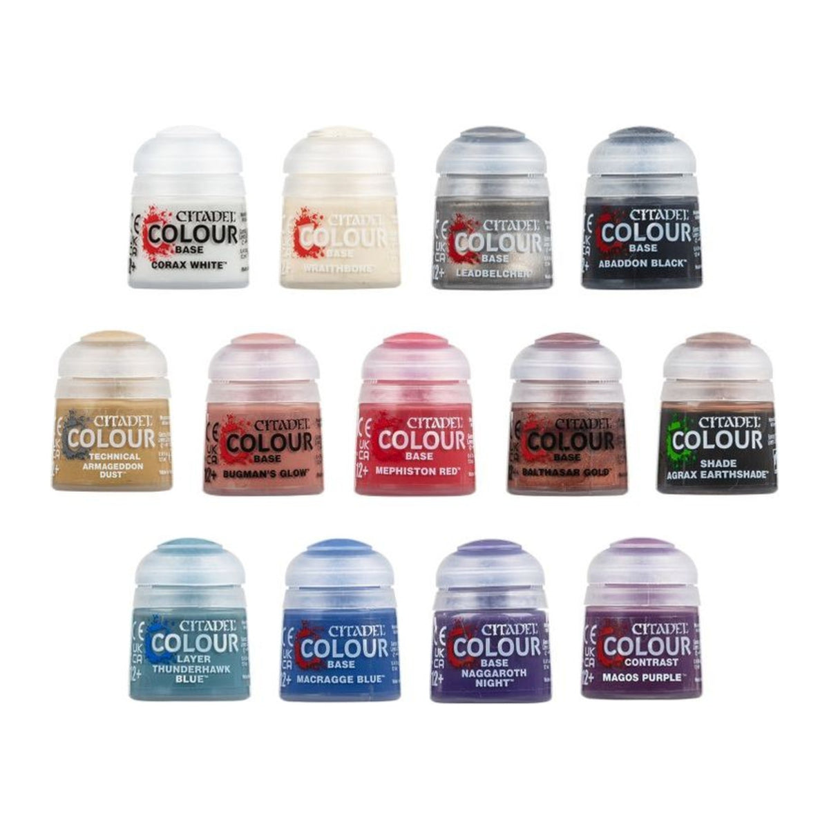 Warhammer 40.000: Paints + Tools Set, tintas incluídas