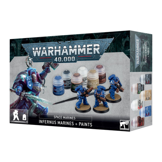Warhammer 40.000: Space Marines Infernus Marines + Paints Set