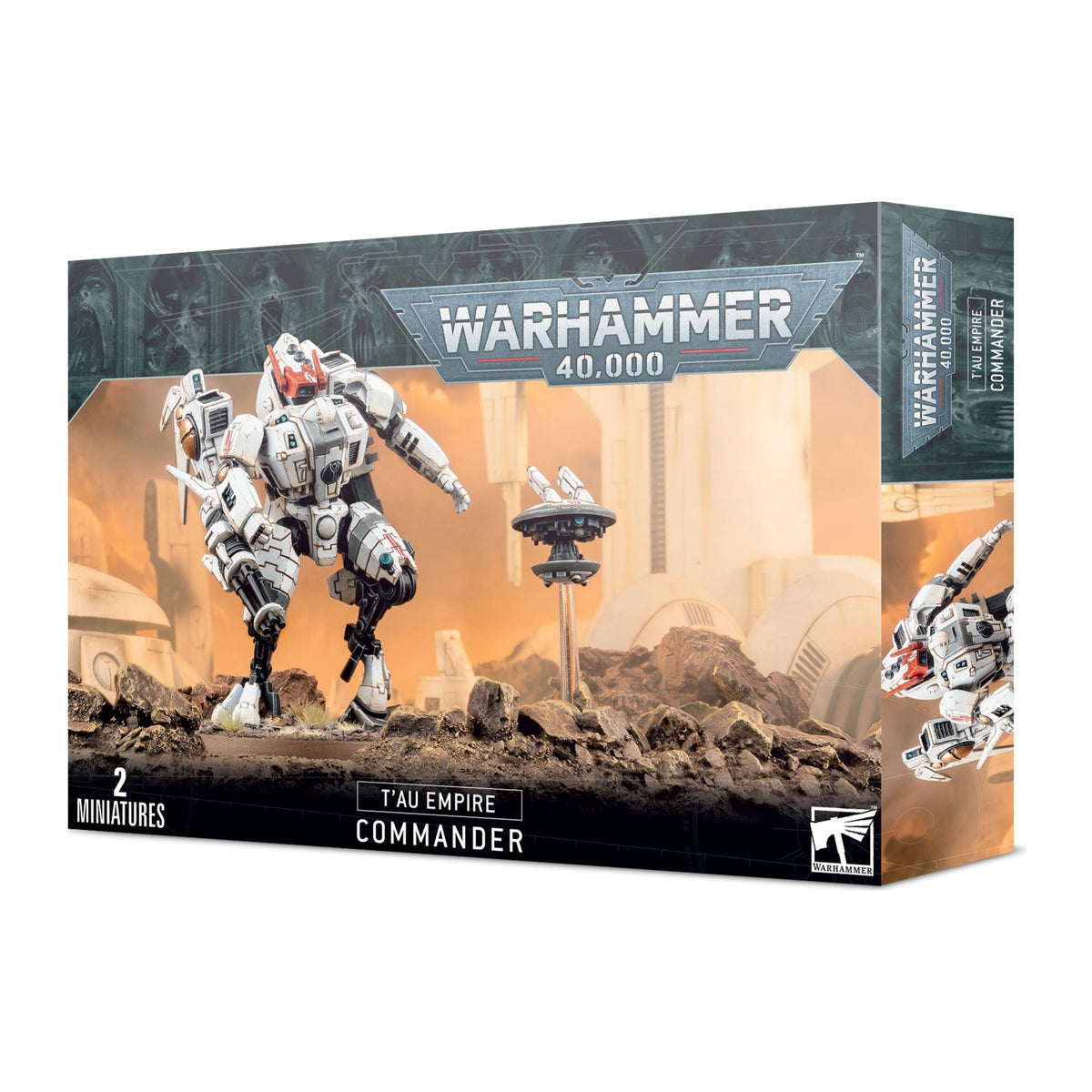 Caixa de miniaturas Warhammer 40.000: T'au Empire Commander