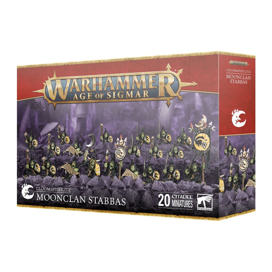 Caixa de miniaturas Warhammer Age of Sigmar: Gloomspite Gitz Stabbas