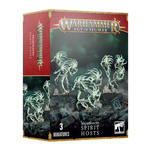 Caixa de miniaturas Warhammer Age of Sigmar: Nighthaunt Spirit Hosts