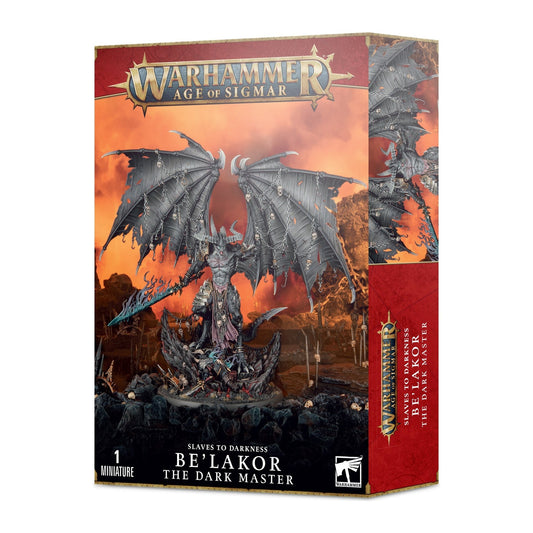Caixa de miniaturas Warhammer Age of Sigmar: Slaves to Darkness Be'lakor