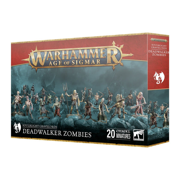 Warhammer Age of Sigmar: Soulblight Gravelords Deadwalker Zombies