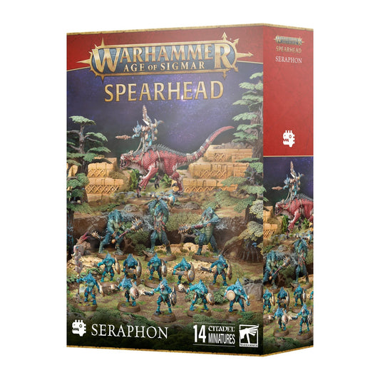 Caixa Warhammer Age of Sigmar: Spearhead Seraphon