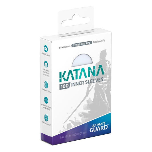 Ultimate Guard Katana Inner Sleeves  Standard Size (100)