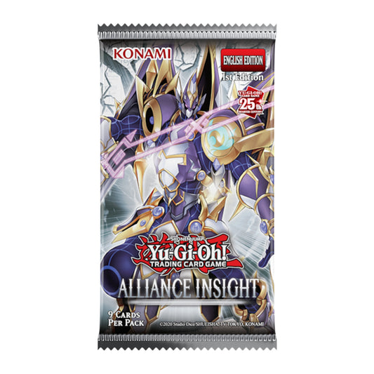 Yu-Gi-Oh! Alliance Insight Booster em inglês