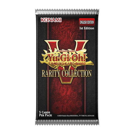 Yu-Gi-Oh! Rarity Collection V Booster em inglês