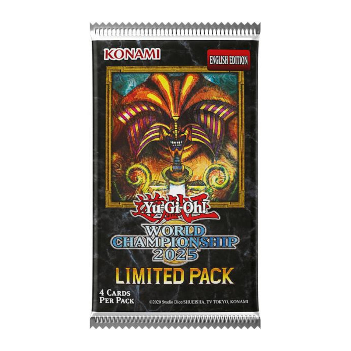 Yu-Gi-Oh! World Championship 2025 Limited Pack Booster em inglês